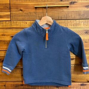 Mini Boden Boys 1/4 Zip Sweatshirts